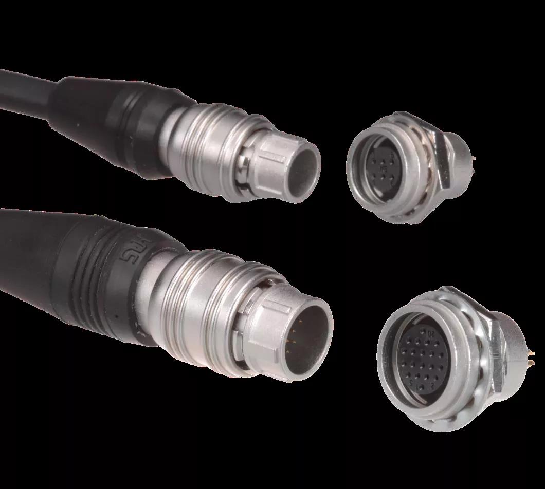 HR25A Series丨推拉锁、小型多芯圆形连接器